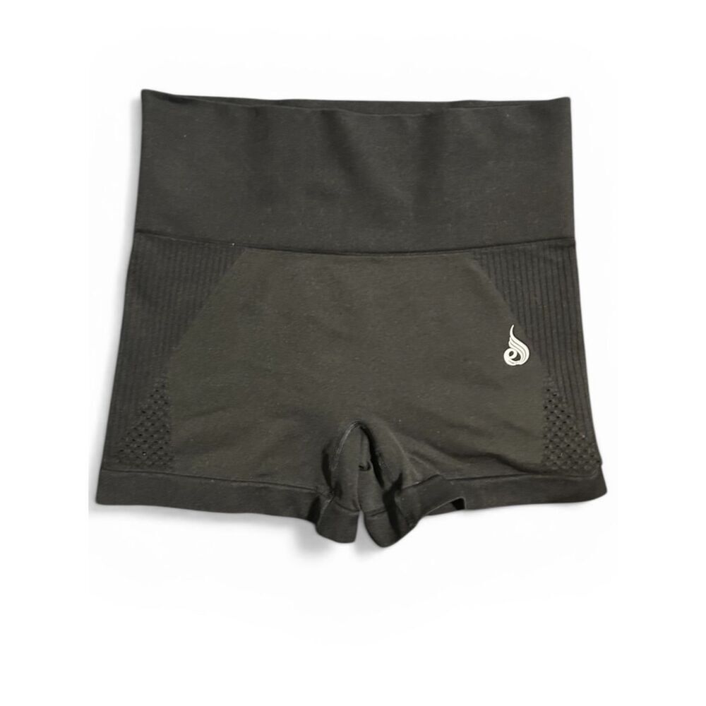 Ryder wear Seamless High-Waist Black Women's Workout Shorts